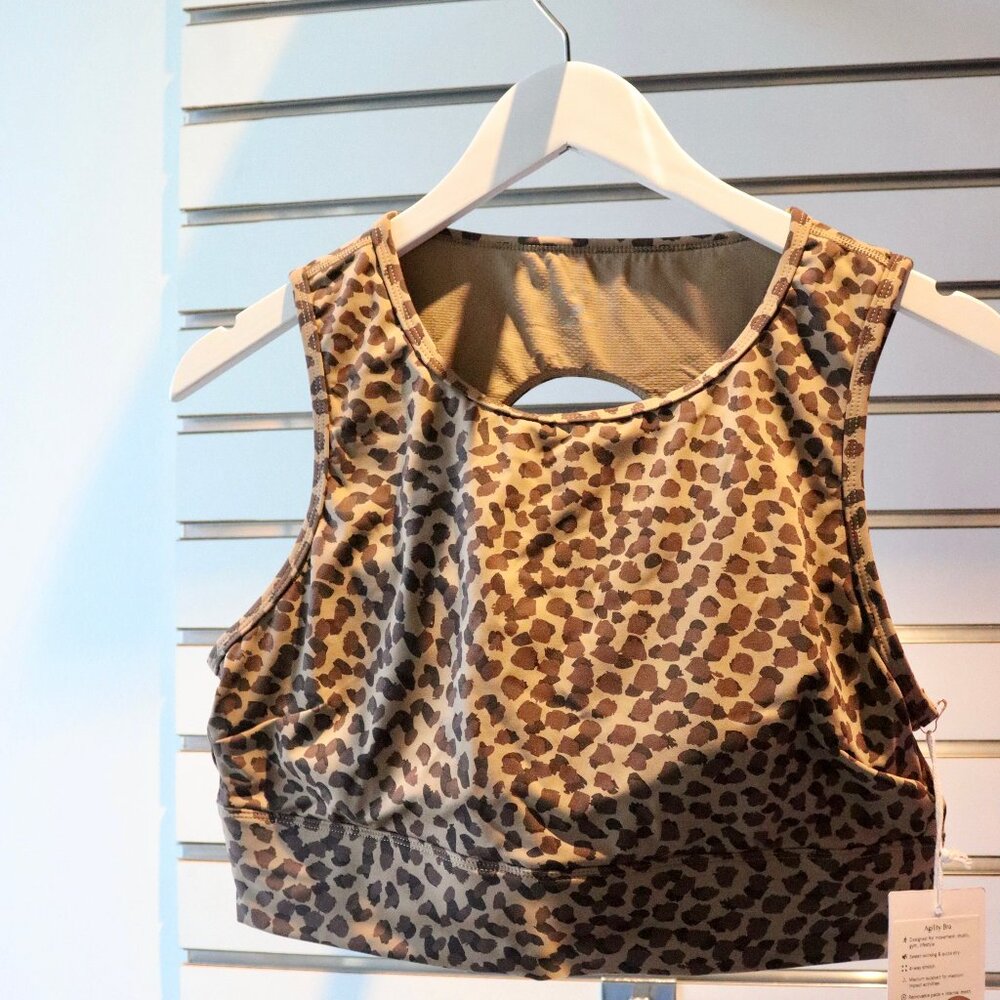 Leopard Print Bra - Picture 2 of 3